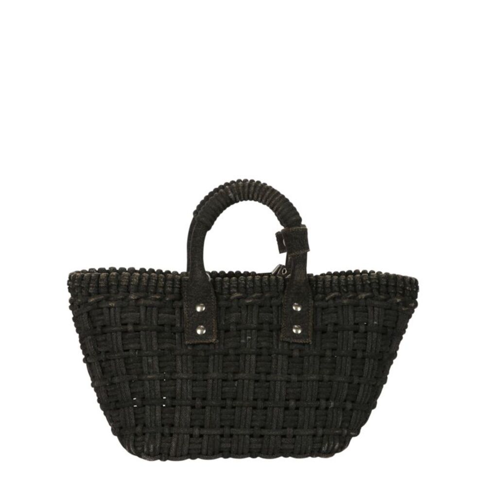 Balenciaga Bistro Xs Basket Top Handle Bag In Denim Womens - Picture 5 of 7